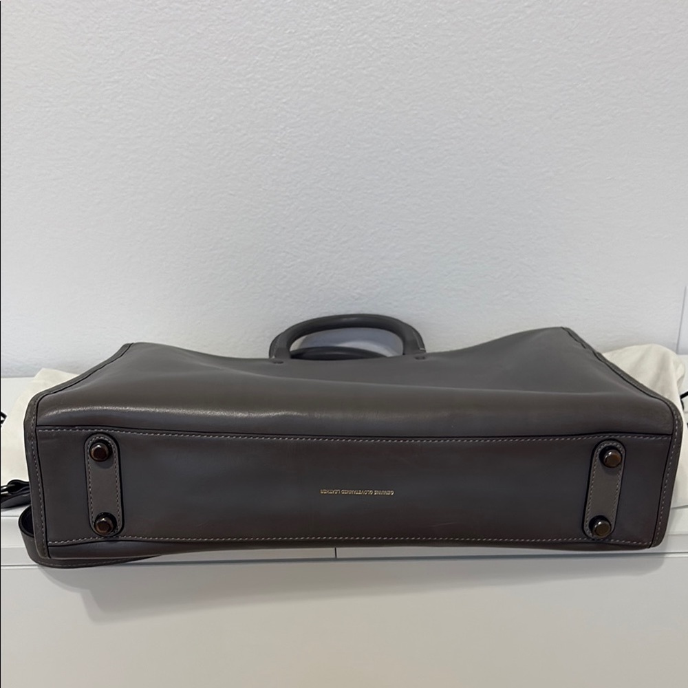 Coach Gray Rogue Brief with Professional Aesthetic - Picture 3 of 16